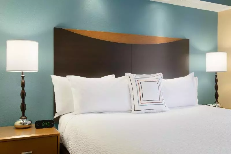キングサイズベッドのスタンダードルーム, Fairfield Inn & Suites By Marriott Dallas Plano