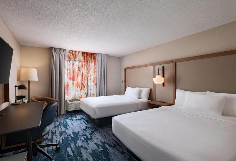 Номер Стандарт, Fairfield Inn & Suites Kansas City Airport