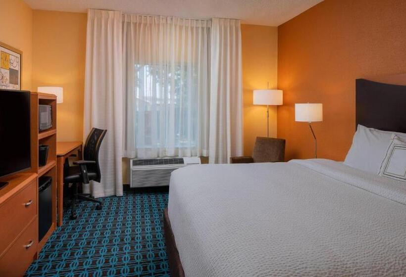 스탠다드 룸 킹사이즈 침대, Fairfield Inn & Suites Lafayette I10