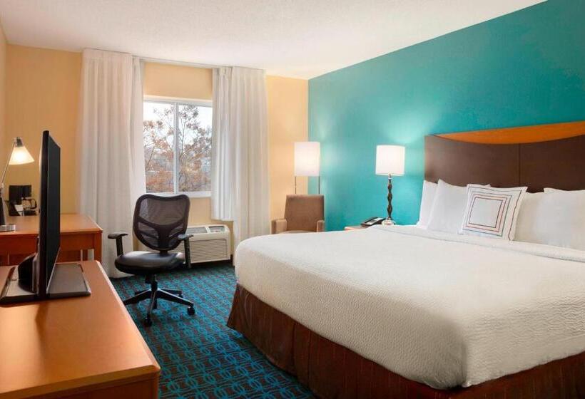 장애인을 위한 킹사이즈 침대 스탠다드 룸, Fairfield Inn & Suites Minneapolis St. Paul/roseville