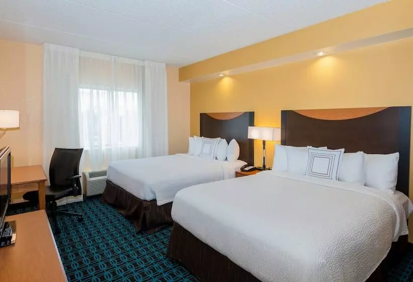 اتاق استاندارد با 2 تخت دوبل, Fairfield Inn & Suites By Marriott Nashville At Opryland