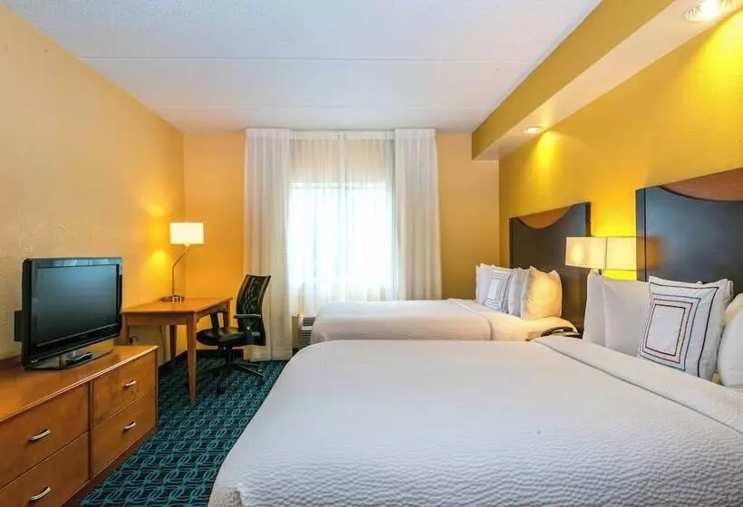 اتاق استاندارد با 2 تخت دوبل, Fairfield Inn & Suites By Marriott Nashville At Opryland