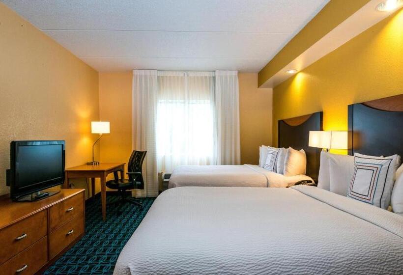 غرفه قياسيه سريرين مزدوجين, Fairfield Inn & Suites By Marriott Nashville At Opryland