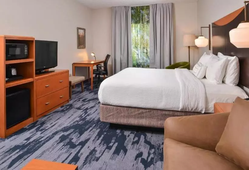 キングサイズベッドのスタンダードルーム, Fairfield Inn & Suites By Marriott Ocala