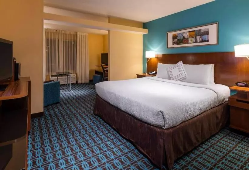اتاق استاندارد با تخت بزرگ, Fairfield Inn Salt Lake City South