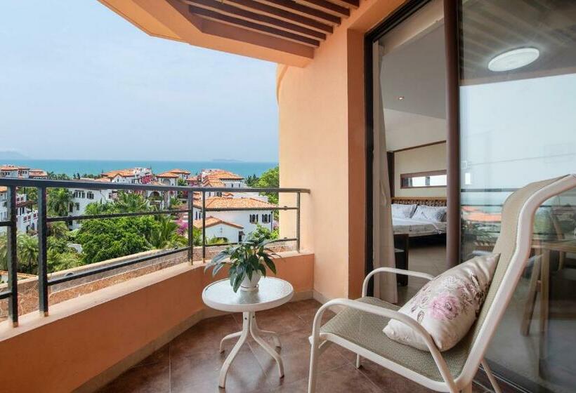 חדר סטנדרט נוף לים, Gold Boutique Holiday  Sanyabay(free Cooking &airport Transfer,100 Meters Away From The Beach)