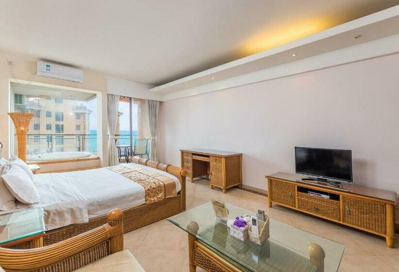 חדר סטנדרט נוף לים, Gold Boutique Holiday  Sanyabay(free Cooking &airport Transfer,100 Meters Away From The Beach)