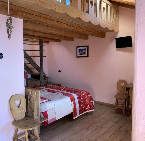 חדר סטנדרט לארבעה, La Ferme Du Grand Paradis