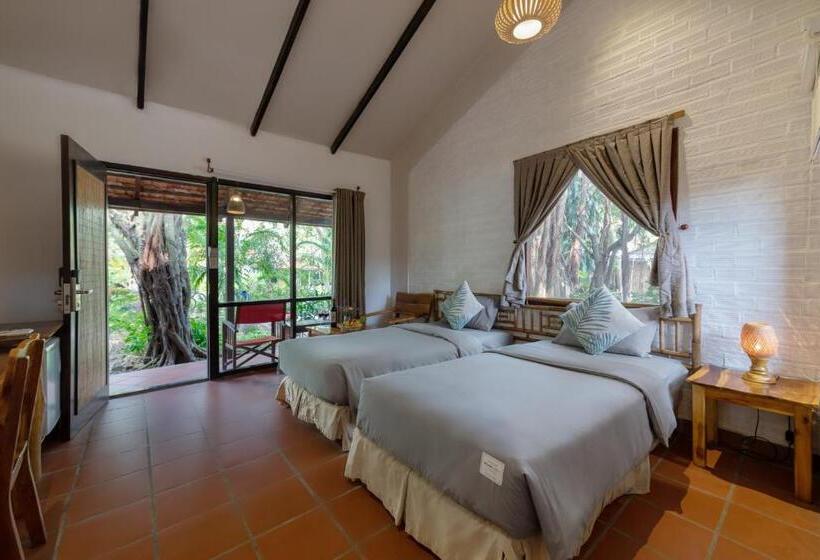 اتاق استاندارد با چشمانداز باغ, An Nhien Retreat