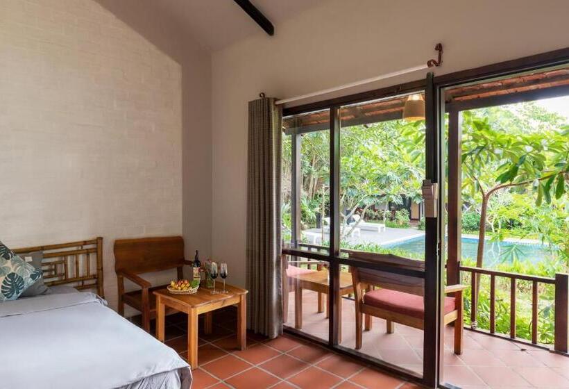 اتاق لوکس با چشمانداز استخر, An Nhien Retreat