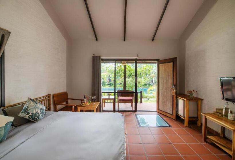 اتاق لوکس با چشمانداز استخر, An Nhien Retreat