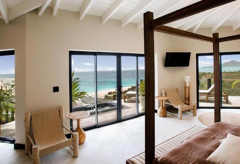 جناح مطلّ علي البحر مزود بجاكوزى, Tamarind Hills Resort & Villas