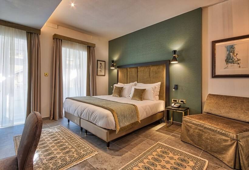 اتاق استاندارد سه تخته با بالکن, Palazzo Rosaria Boutique