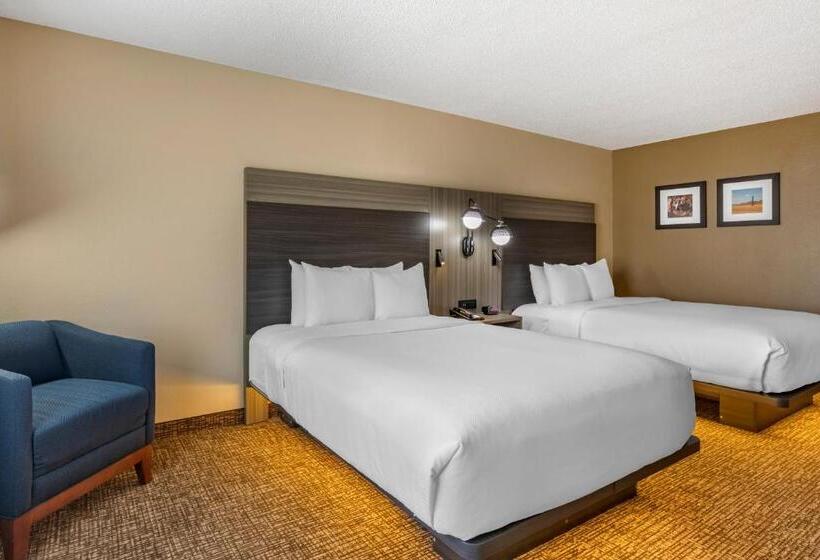 غرفه قياسيه سريرين مزدوجين, Comfort Inn & Suites North Dallasaddison