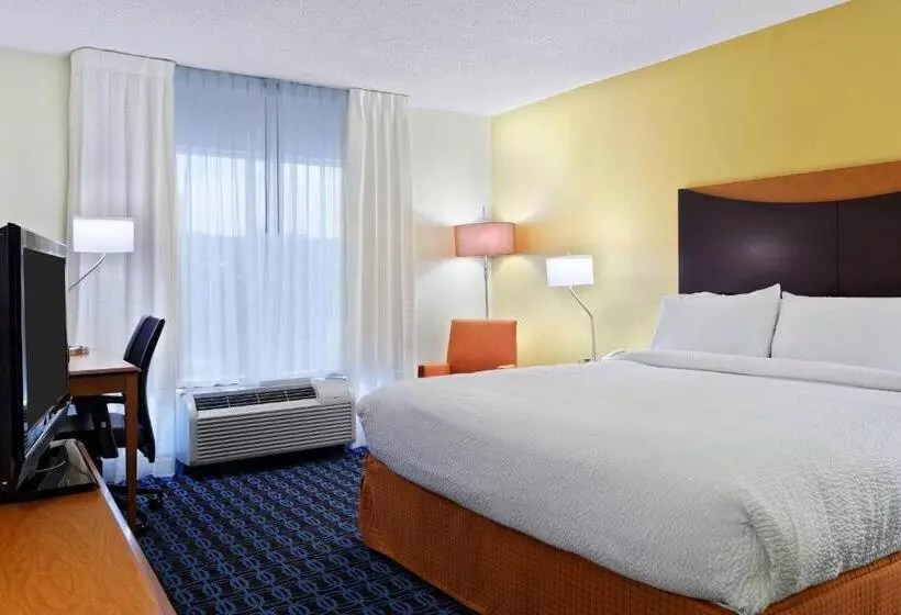 اتاق استاندارد با تخت بزرگ, Fairfield Inn & Suites Charlotte Arrowood