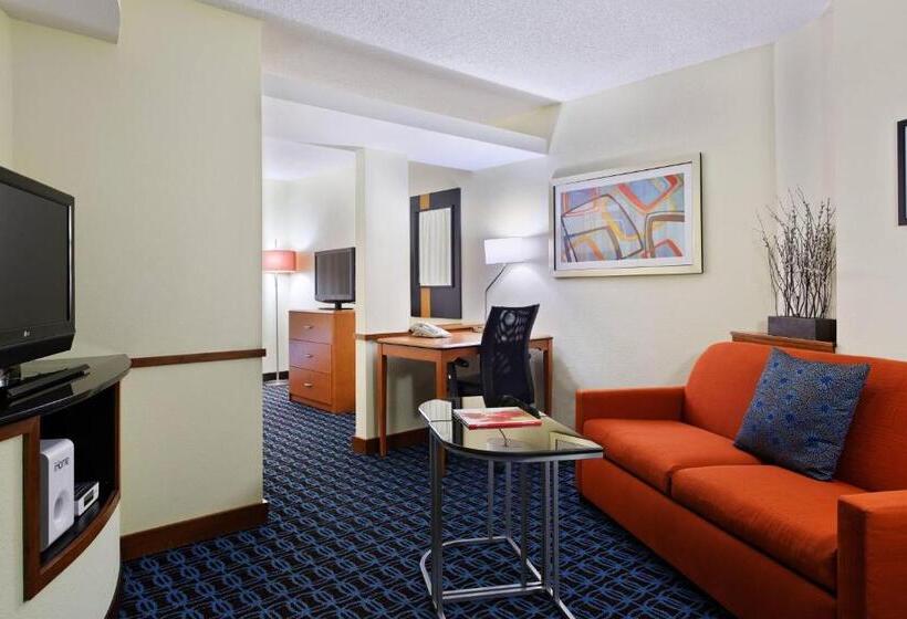 إستوديو قياسى سرير كينج, Fairfield Inn & Suites Charlotte Arrowood