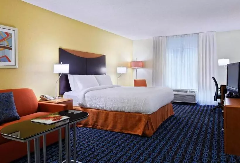 اتاق استاندارد با تخت بزرگ, Fairfield Inn & Suites Charlotte Arrowood