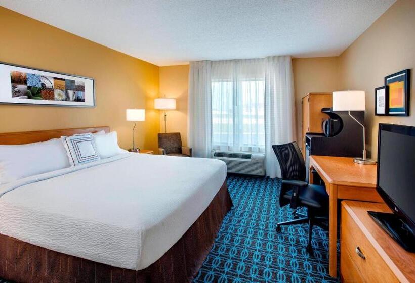 חדר דלוקס מותאם לאנשים עם מוגבלויות, Fairfield Inn & Suites Merrillville