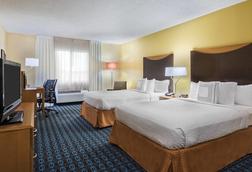 Номер Стандарт 2 Двуспальные Кровати, Fairfield Inn And Suites Mobile