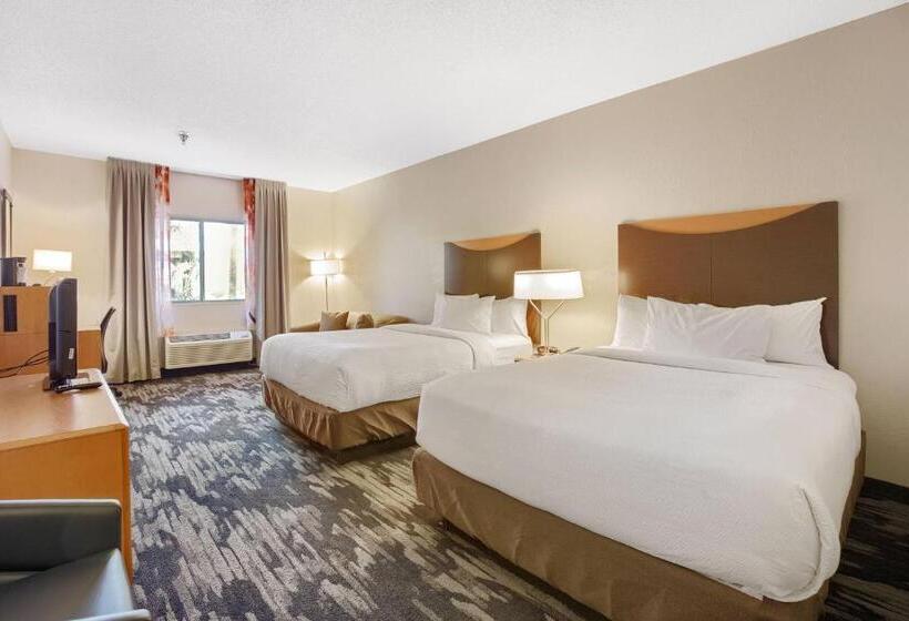 Номер Стандарт 2 Двуспальные Кровати, Fairfield Inn And Suites Mobile