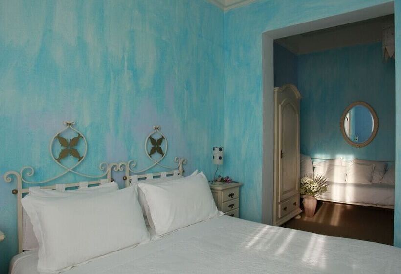 اتاق استاندارد با تراس و چشمانداز دریا, Albergo Ristorante Egadi