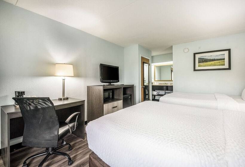 חדר סטנדרט שתי מיטות זוגיות, Clarion Inn Cleveland Near University