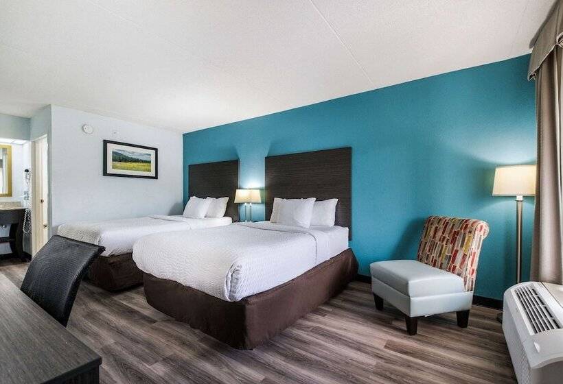 חדר סטנדרט שתי מיטות זוגיות, Clarion Inn Cleveland Near University