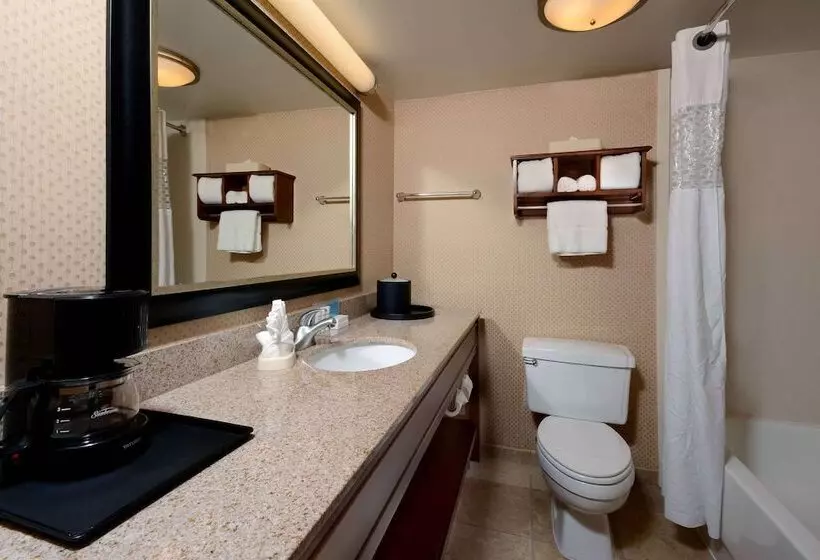 ２ダブルベッドのスタンダードルーム, Hampton Inn Fayetteville Fort Liberty