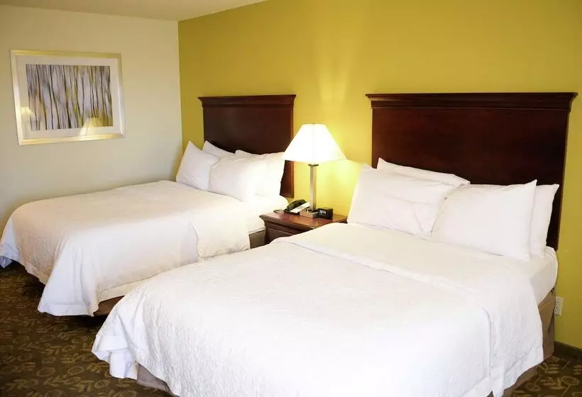 ２ダブルベッドのスタンダードルーム, Hampton Inn Frankfort