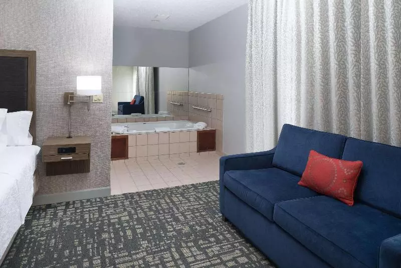 キングサイズベッドのスイートルーム, Hampton Inn North Sioux City