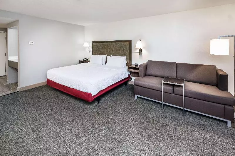 身障者適用キングサイズベッドルーム, Hampton Inn Sulphur/lake Charles Area