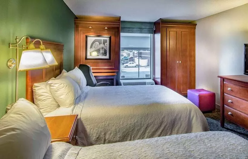 ２ダブルベッドのスタンダードルーム, Hampton Inn Washington