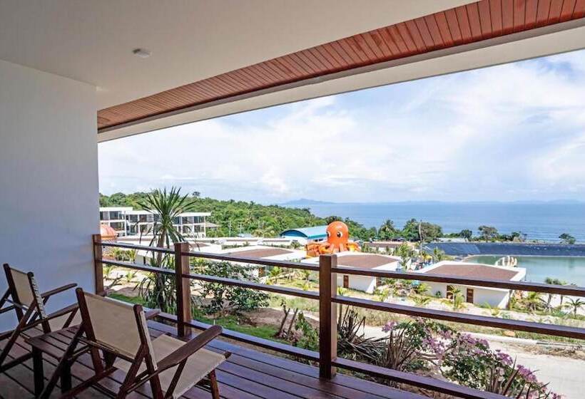 디럭스 룸 바다 전망, Phi Phi Mountain Beach Resort Sha Certified