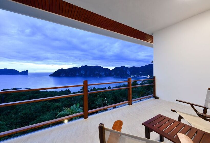 디럭스 전망 룸, Phi Phi Mountain Beach Resort Sha Certified