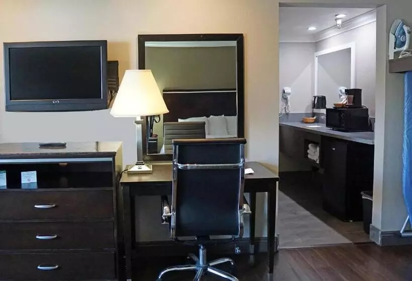 اتاق استاندارد با تخت بزرگ, Hawthorne Plaza Inn Near Lax