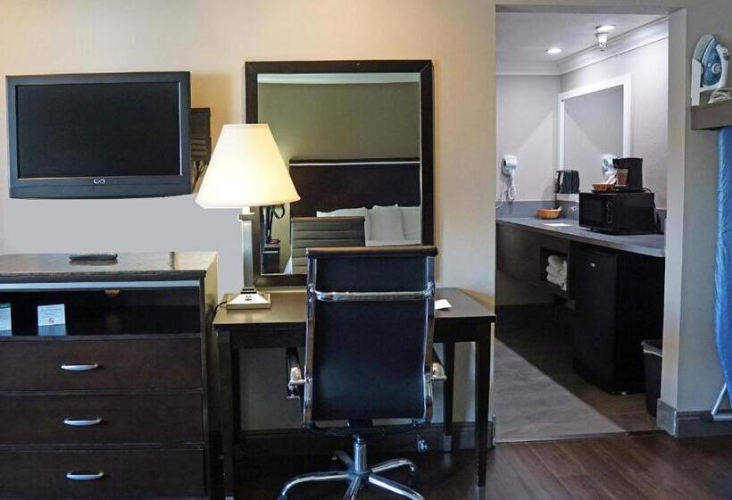 غرفة قياسية سرير كينج لذوى الإحتياجات الخاصة, Hawthorne Plaza Inn Near Lax