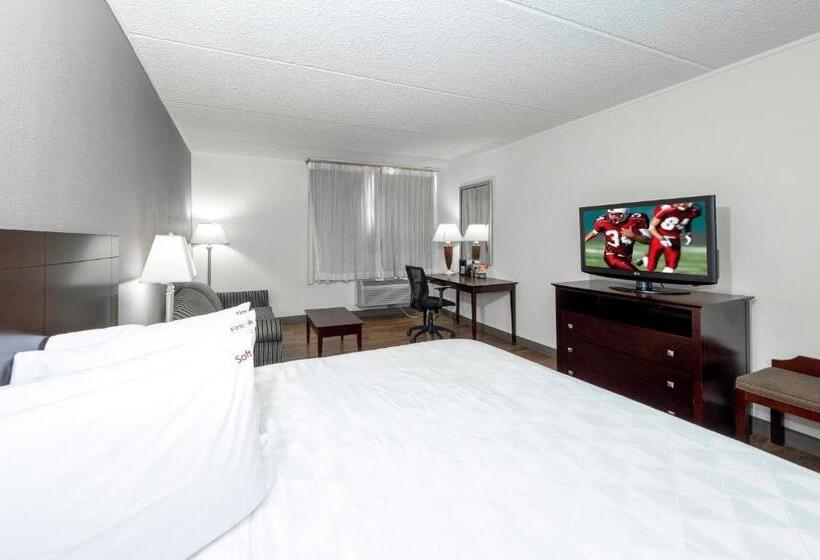 غرفة سوبيريور سرير كينج, Red Roof Inn Plus Newark Liberty Airport   Carteret