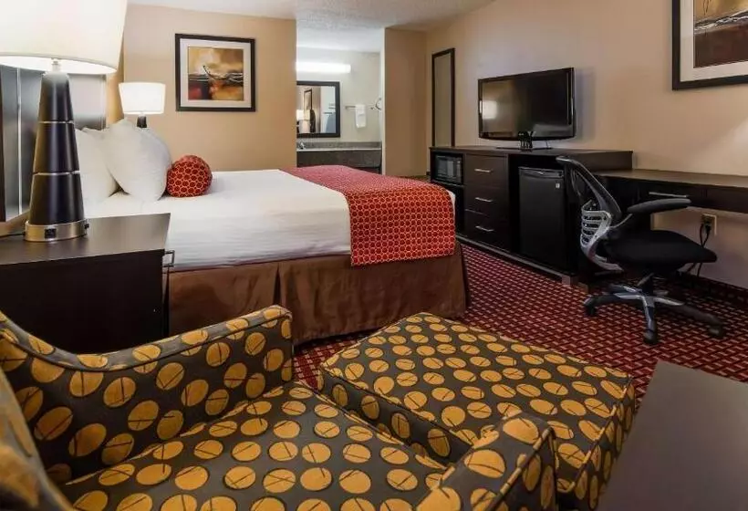 キングサイズベッドのスタンダードルーム, Best Western Van Buren Inn