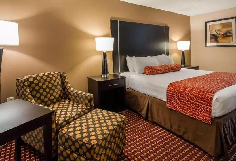 キングサイズベッドのスタンダードルーム, Best Western Van Buren Inn