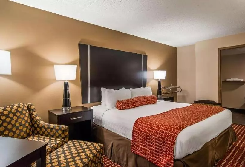 身障者適用キングサイズベッドルーム, Best Western Van Buren Inn