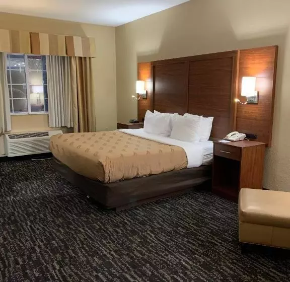 キングサイズベッドのスタンダードルーム, Quality Inn & Suites Hendersonville Flat Rock