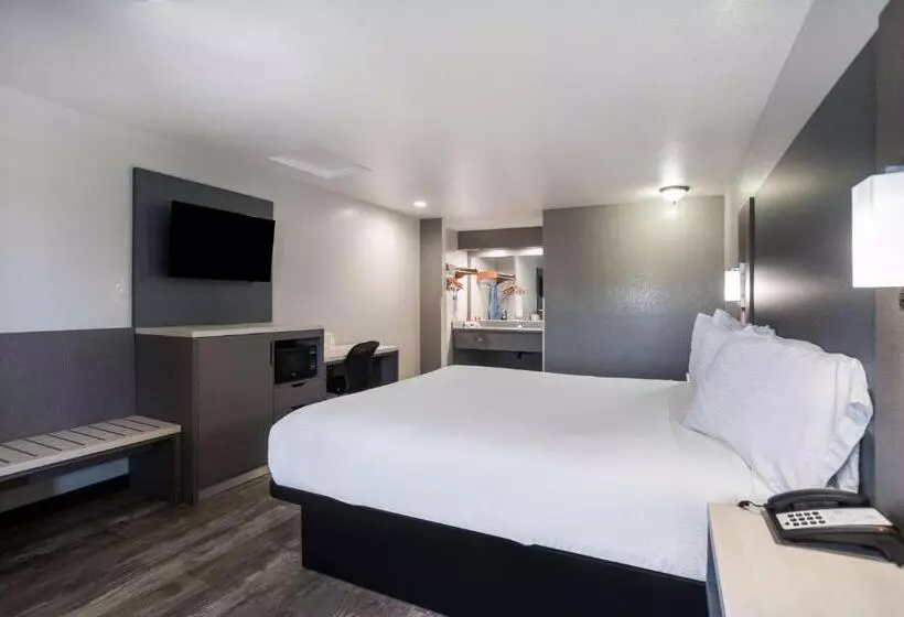 اتاق استاندارد با تخت بزرگ برای معلولان, Surestay Hotel By Best Western Ukiah
