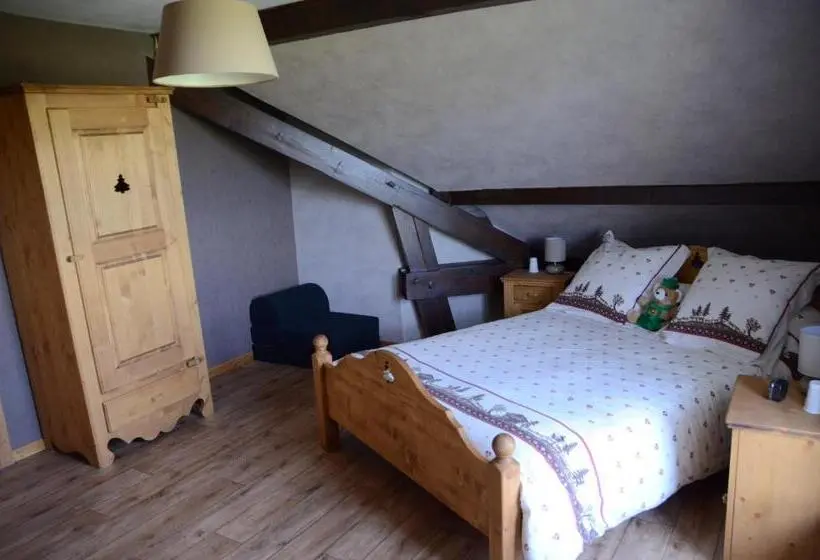 バルコニー付きスタンダードルーム, Le Clos Des Aulnes