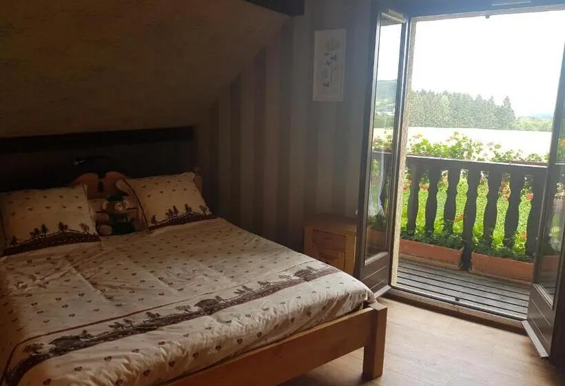 バルコニー付きスタンダードルーム, Le Clos Des Aulnes
