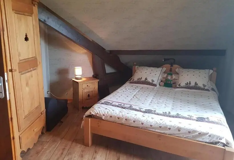 バルコニー付きスタンダードルーム, Le Clos Des Aulnes