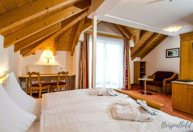 اتاق استاندارد با بالکن, Sporthotel Daniel