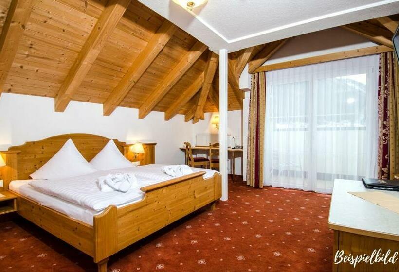 اتاق استاندارد با بالکن, Sporthotel Daniel