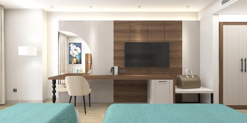 스탠다드 룸 킹사이즈 침대, Holiday Inn Express & Suites Troy By Ihg