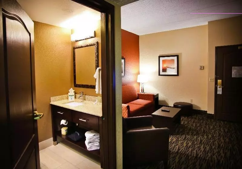 キングサイズベッドのスイートルーム, Holiday Inn & Suites Downtown La Crosse
