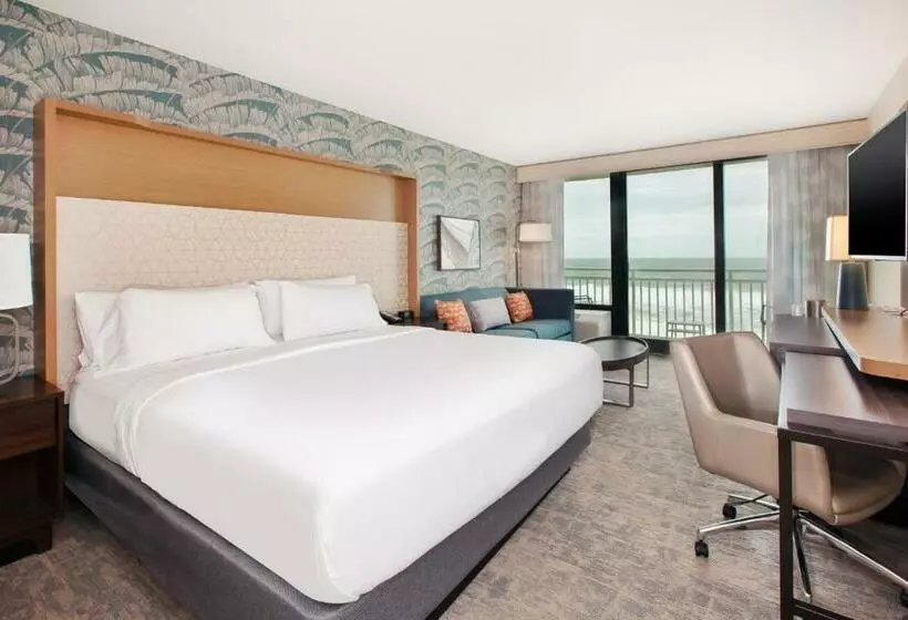 اتاق استاندارد با تخت بزرگ, Holiday Inn Va Beach Oceanside 21st St, An Ihg